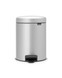 Brabantia NewICON Pedal Bin 5L Metallic Grey