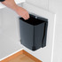 Brabantia Built-In Rectangular Bin 10L Black