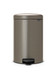 Brabantia NewICON Pedal Bin 20L Platinum