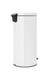 Brabantia NewICON Pedal Bin 30L White with 20 Free Bin Liners
