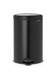Brabantia NewICON Pedal Bin 20L Matt Black with 20 Free Bin Liners