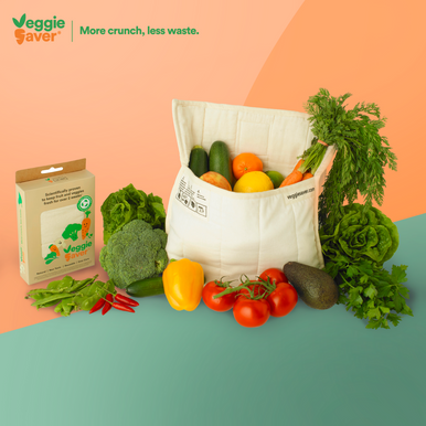 Veggie Saver Reusable Produce Storage Bag Organise and Store