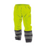 Dassy Sola Waterproof Work Trousers Yellow/ Grey 