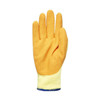  Polyco Bodyguard Reflex Orange Knitted Glove with Latex Palm Size 9 