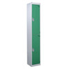 TSL Approved Standard Steel Lockers with Green Doors 