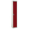 TSL Approved Standard Steel Lockers with Red Doors 