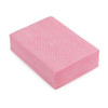 TSL Approved 5 Star Facilities Cleaning Cloths Anti-microbial Heavy-duty Pink Pack 25 