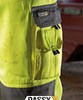 Dassy DASSY Buffalo (200431) High visibility work trousers with knee pockets Yellow/Navy 