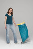  VAR Galvanized Waste Sack Stand 120 LTR 