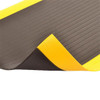 Notrax NOTRAX 410 Airbug Anti-Fatigue Mat, Black/Yellow 