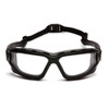 Pyramex Safety Pyramex I-Force Safety Glasses Clear Dual H2X Anti-Fog Lens 