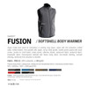 Dassy DASSY Fusion (350111) Grey Softshell body warmer 