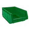 Mobil Plastic Mobil Semi Open Louvred Picking Bin Containers Green 