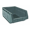 Mobil Plastic Mobil Semi Open Louvred Picking Bin Containers Grey 