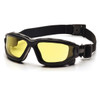 Pyramex Safety Pyramex I-Force Slim Safety Glasses Amber Dual H2X Anti-Fog Lens 