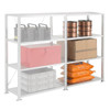 TSL Approved Heavy Duty Galvanised Shelving 4 Shelf 400mm Depth 2000mm High 