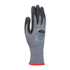  Polyco Glove Polyflex Grip Seamless Nylon with foamed nitrile dot palm coating 8009GR size; Large 