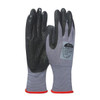  Polyco Glove Polyflex Grip Seamless Nylon with foamed nitrile dot palm coating 8009GR size; Large 