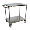 TSL Approved Stainless Steel US Type 2 Shelf Cart 39" High 