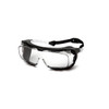 Pyramex Safety Pyramex CAPPTURE Safety Glasses w/ Rubber Gasket Clear 