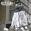  Dassy JAKARTA Two-Tone Softshell Painter/Decorators Jacket White/Grey 