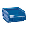 Mobil Plastic Mobil Semi Open Louvred Picking Bin Containers Blue 
