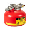  Justrite Poly Liquid Disposal Safety Cans 8 Litre/2 Gallon 