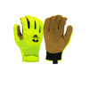 Pyramex Safety Pyramex GL202HT Hook&Loop Low Impact Leather gloves 