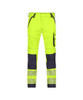 Dassy DASSY Aruba (201063) Hi-Vis Work trousers with stretch with knee pockets Yellow/Navy 