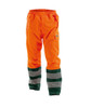  Dassy Sola Waterproof Work Trousers Orange/ Green 