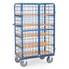  Fetra Shelved Trolley Wire Lattice Cage 