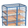  Fetra Shelved Trolley Wire Lattice Cage 