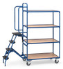  Fetra Storeroom Trolley with Steps 