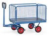  Fetra Platform Hand Truck with ends and sides made of wire lattice 