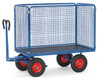  Fetra Platform Hand Truck with ends and sides made of wire lattice 