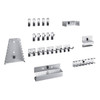  Bott perfo hook kit, zinc plated 