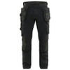  Blaklader Craftsman trousers with stretch Black 