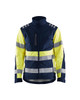  Blaklader Hi-Vis Softshell jacket Navy blue/Hi-vis yellow 