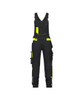 Dassy DASSY Ulsan Brace overall with stretch and knee pockets Black/Fluo yellow 