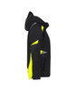 Dassy DASSY Kalama Women Softshell jacket Black/Fluo yellow 