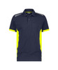 Dassy DASSY Veracruz Polo shirt Midnight blue/Fluo yellow 