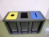  VAR Recyclables collection station "Tetris" as 3 or 4-fold 