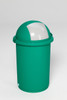  VAR Plastic waste collectors 50L capacity, with opening flap 