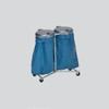  VAR Double waste collector for two 120 L garbage bags 