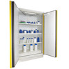 Ecosafe ECOSAFE Fire-proof safety cabinet 90 minutes tall 2 yellow doors equipped 