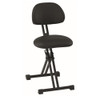  Meychair Sit-Stand with comfort-seat, AF-SR-Comfort-KL;imit.leather black 