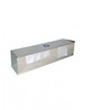  EPI BOX Stainless steel dispenser for rolls of aprons 