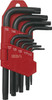  EGA Master Set Of 9 Torx Key Wrenches (T10 - T50) 