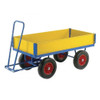 TSL Approved Turntable Trailer with Drop Down Side Panels 