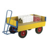 TSL Approved Turntable Trailer with Drop Down Side Panels 